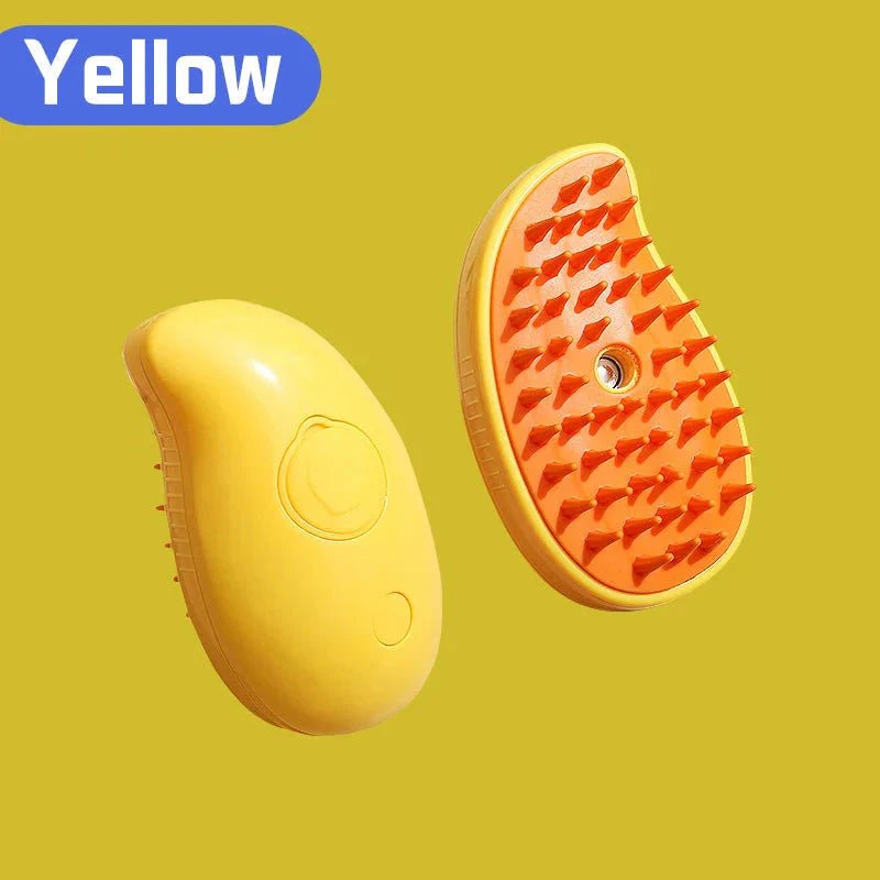 Electric Cat Steam Brush – 3 - In - 1 Pet Grooming Comb with Water Spray for Cats and Dogs, USB Rechargeable - FurrrBabies & More! - 