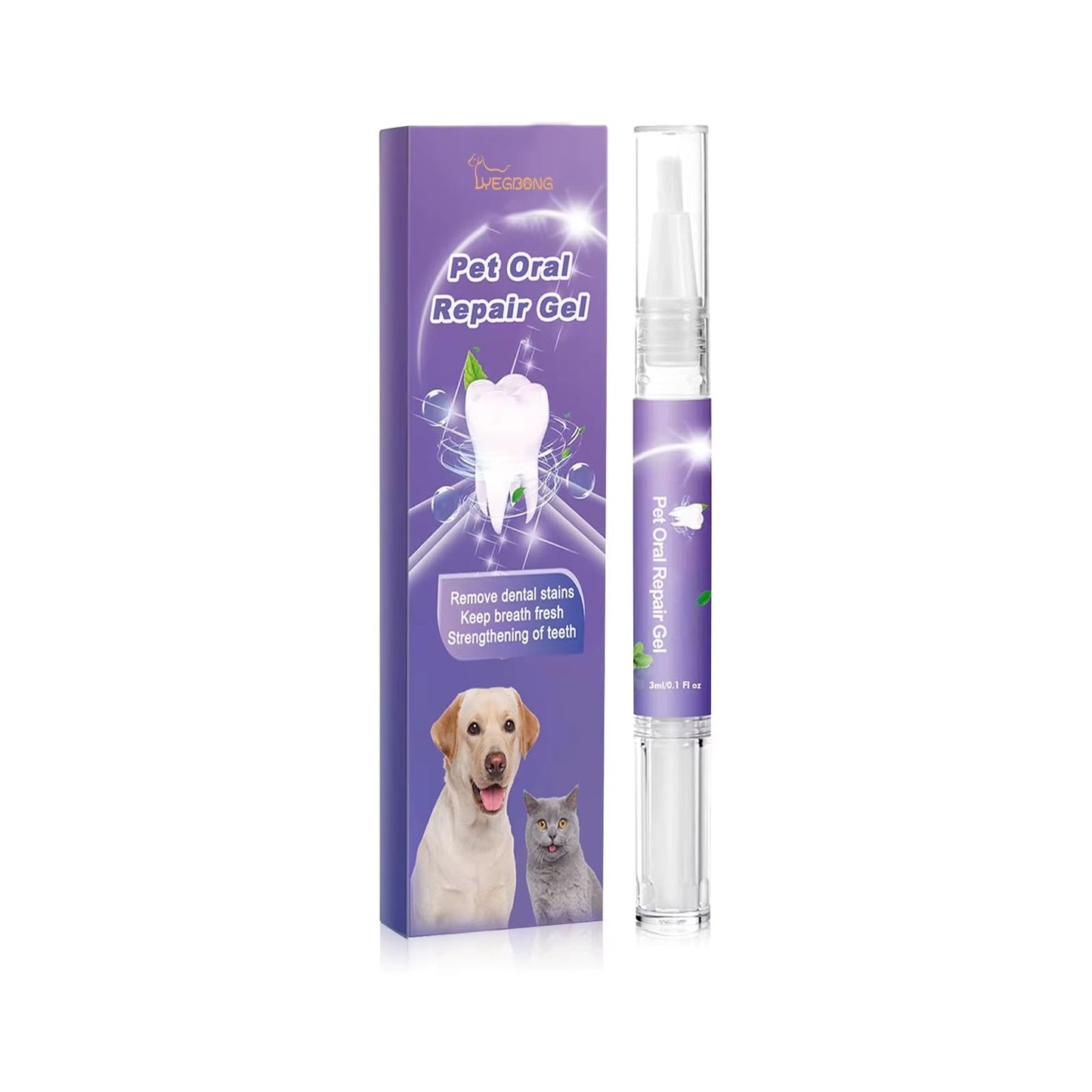 FreshPaws™ Pet Oral Repair Gel – The Ultimate Smile Saver for Cats & Dogs - FurrrBabies & More! - 313038920944