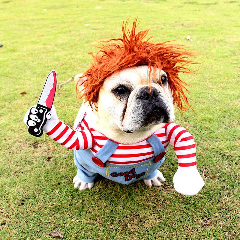 Funny Halloween Pet Costume: Dagger Pet Changing Clothes - FurrrBabies & More! - Dog Clothing & Accessories