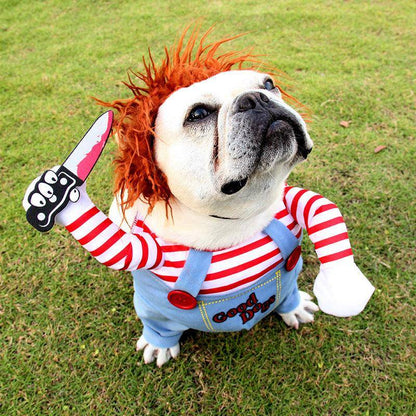 Funny Halloween Pet Costume: Dagger Pet Changing Clothes - FurrrBabies & More! - Dog Clothing & Accessories