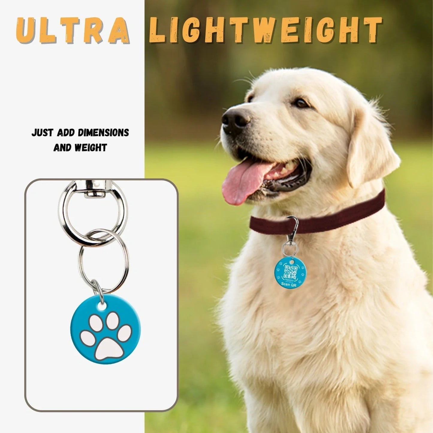 Genie Pet Tag - FurrrBabies & More! - Pet tag