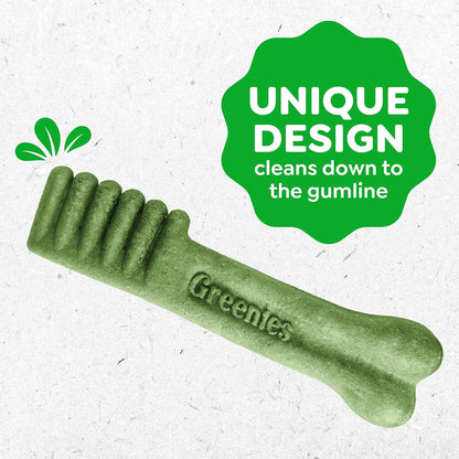 Greenies Veterinarian - Recommended Adult Natural Dental Dog Treats Large Size, Dog Dental Chews, Original Flavor, 54 Oz. Pack, 34 Count - FurrrBabies & More! - 7445015129163