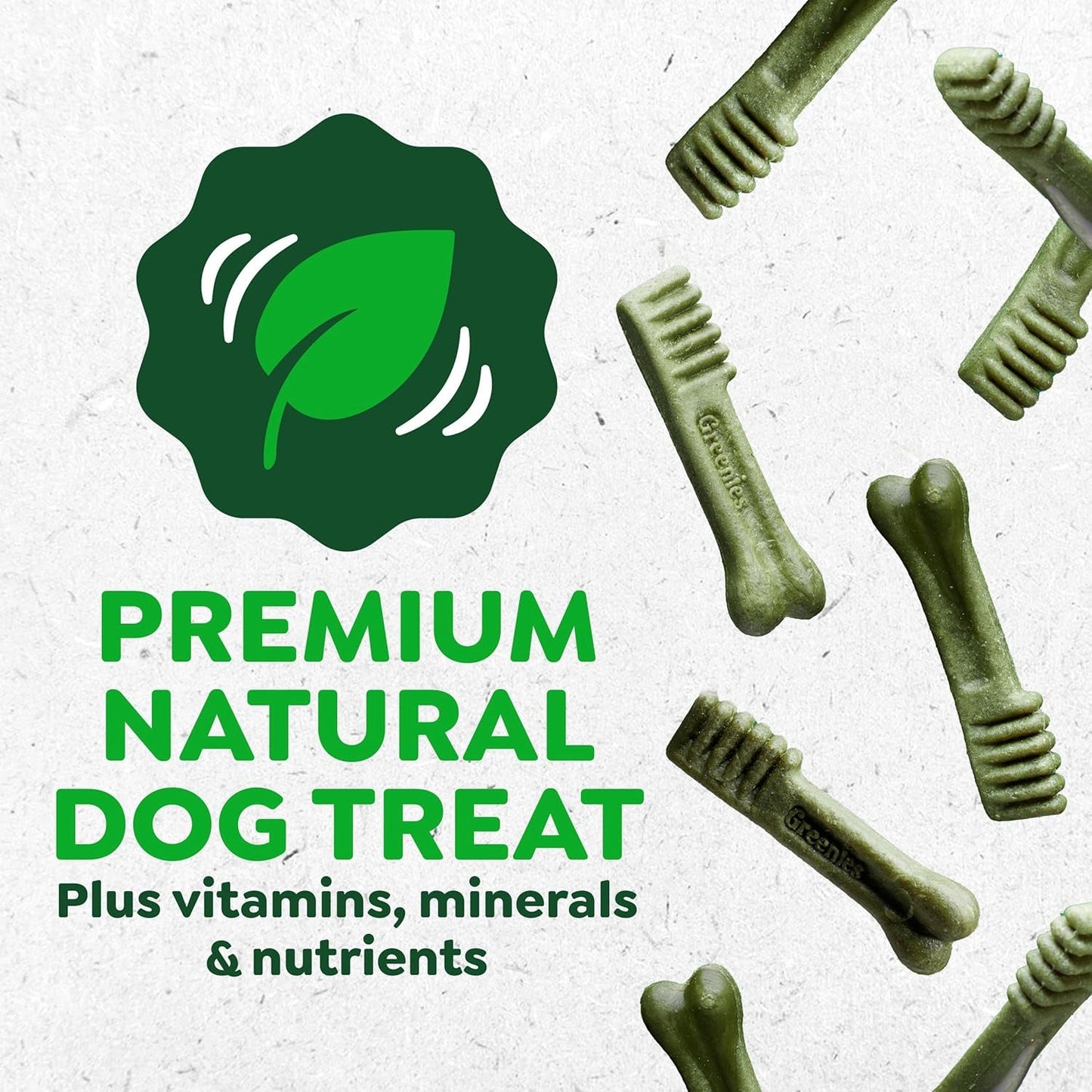 Greenies Veterinarian - Recommended Adult Natural Dental Dog Treats Large Size, Dog Dental Chews, Original Flavor, 54 Oz. Pack, 34 Count - FurrrBabies & More! - 7445015129163