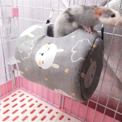 Hammock Bed for Small Pets – Cozy, Hanging Comfort for Hamsters, Rats & Guinea Pigs - FurrrBabies & More! - 313023337399