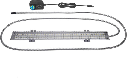 Happybird Lighting Bird Cage Light with Chew Guard - Full Spectrum LED Pet Light - Simulates Natural Environment - Safe for Hookbill Birds – Easy to Install - (18" Long) - FurrrBabies & More! - 726084810181