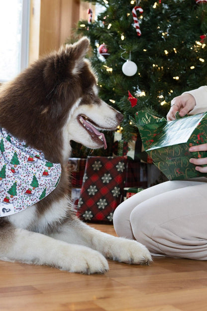 Howliday Cheer Dog Bandana - FurrrBabies & More! - 3531994112341bandana