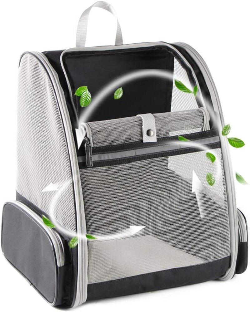 Innovative Traveler Bubble Backpack Pet Carriers for Cats and Dogs (Black) - FurrrBabies & More! - 744759313492