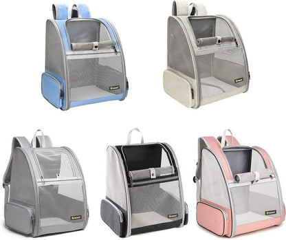 Innovative Traveler Bubble Backpack Pet Carriers for Cats and Dogs (Black) - FurrrBabies & More! - 744759313492