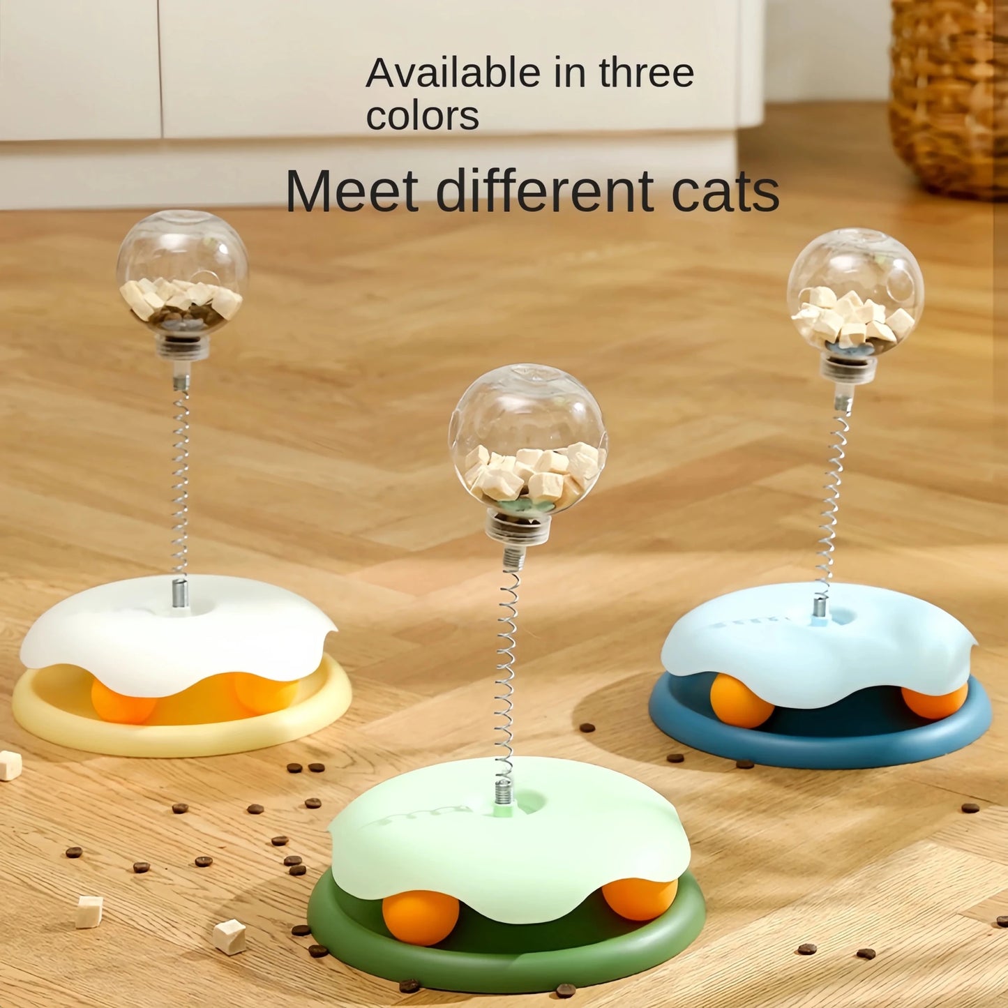 Interactive Puzzle Ball – Fun - Filled Feeder for Smarter, Happier Pets - FurrrBabies & More! - 313057369397