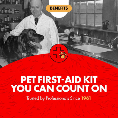 Kwik Stop Styptic Powder for Dogs, Cats and Birds, 6 Ounce, Fast - Acting Blood Stop Powder with Pain Relieving Benzocaine - FurrrBabies & More! - 744110429992
