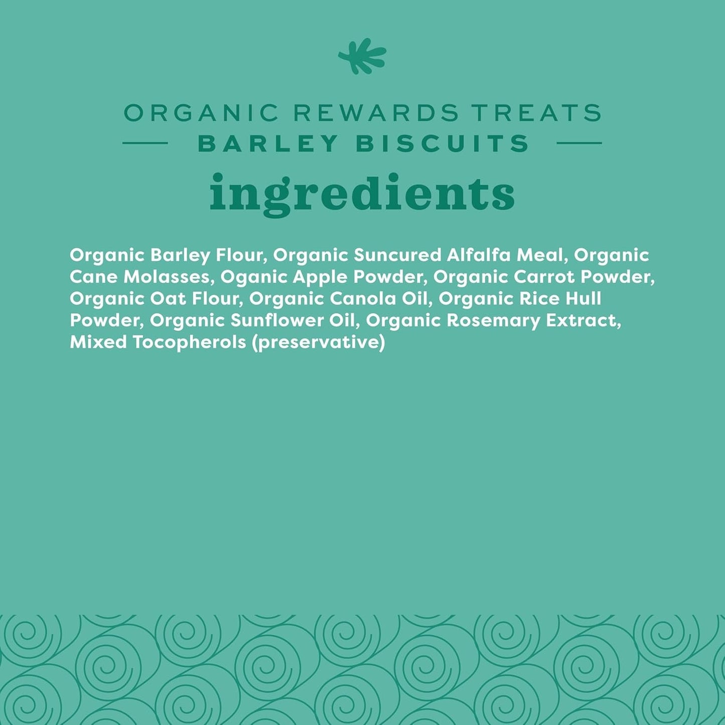 Organic Barley Biscuits, Rabbit & Guinea Pig Treats, Organic Hamster & Bunny Treats with Barley, Apple & Carrot, Made in USA, Small Pet Supplies, 2.65 Oz Bag - FurrrBabies & More! - 7445003617641