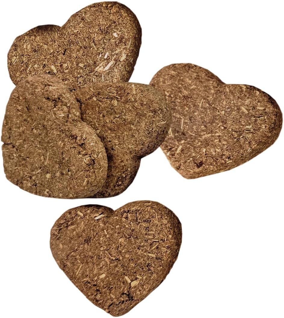 Organic Barley Biscuits, Rabbit & Guinea Pig Treats, Organic Hamster & Bunny Treats with Barley, Apple & Carrot, Made in USA, Small Pet Supplies, 2.65 Oz Bag - FurrrBabies & More! - 7445003617641
