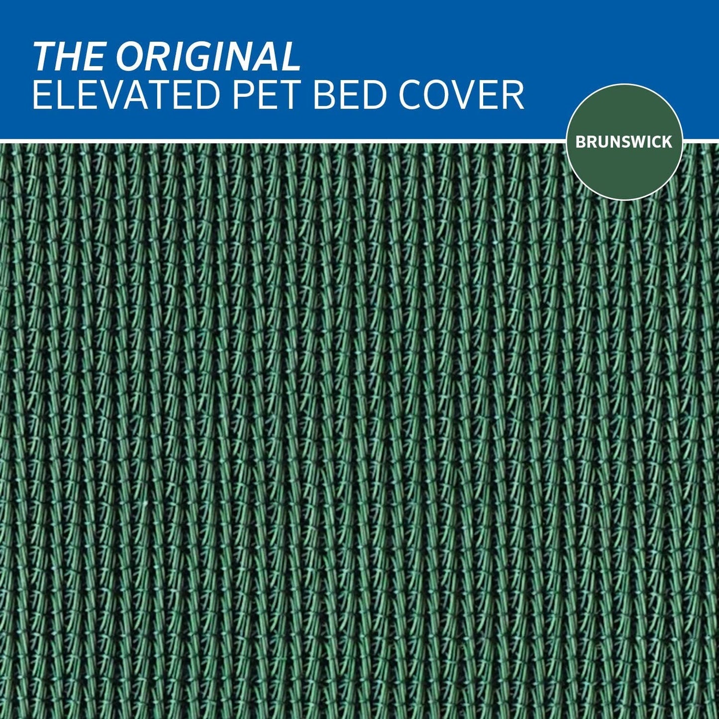 Original Pet Bed Replacement Cover - Brunswick Green - Large (43.5" X 31.5") - FurrrBabies & More! - Large - 744110093438