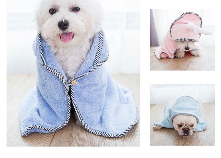 Pet bathrobe - FurrrBabies & More! - n/a