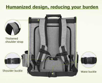 Pet Carrier Backpack, Cat Backpack Carrier, Expandable with Breathable Mesh for Small Dogs Cats Puppies, Dog Backpack Carrier for Hiking Travel Camping Outdoor, Hold Pets up to 18 Lbs - FurrrBabies & More! - 711181244397