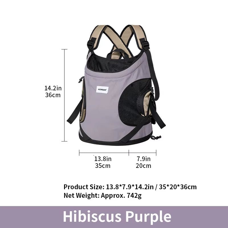 Pet Front Carry Chest Backpack – Stylish, Secure & Super Comfortable for Outdoor Adventures - FurrrBabies & More! - 7445030319389