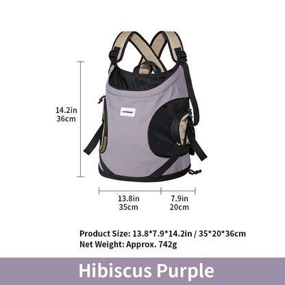 Pet Front Carry Chest Backpack – Stylish, Secure & Super Comfortable for Outdoor Adventures - FurrrBabies & More! - 7445030319389
