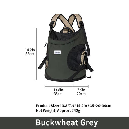 Pet Front Carry Chest Backpack – Stylish, Secure & Super Comfortable for Outdoor Adventures - FurrrBabies & More! - 7445030319389