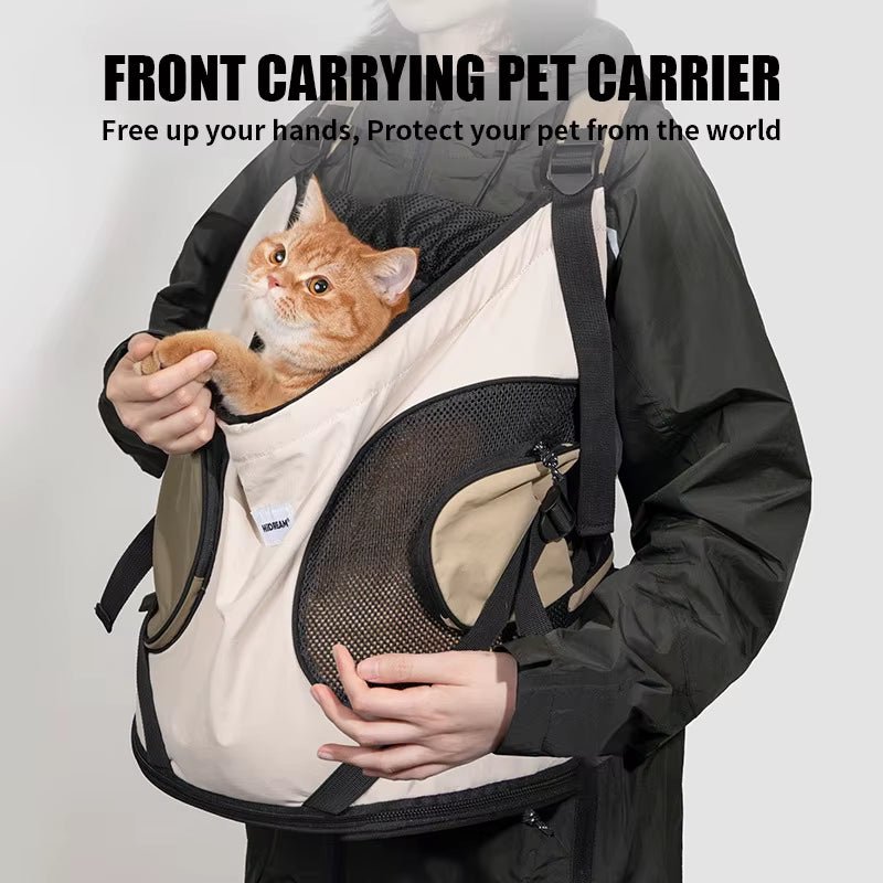 Pet Front Carry Chest Backpack – Stylish, Secure & Super Comfortable for Outdoor Adventures - FurrrBabies & More! - 711181254563