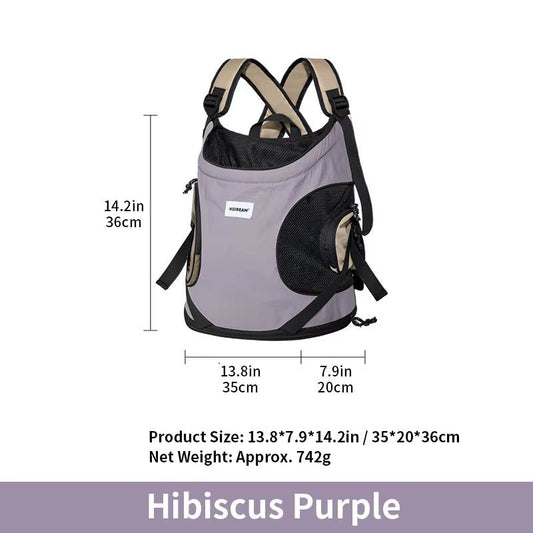Pet Front Carry Chest Backpack – Stylish, Secure & Super Comfortable for Outdoor Adventures - FurrrBabies & More! - 313053961960