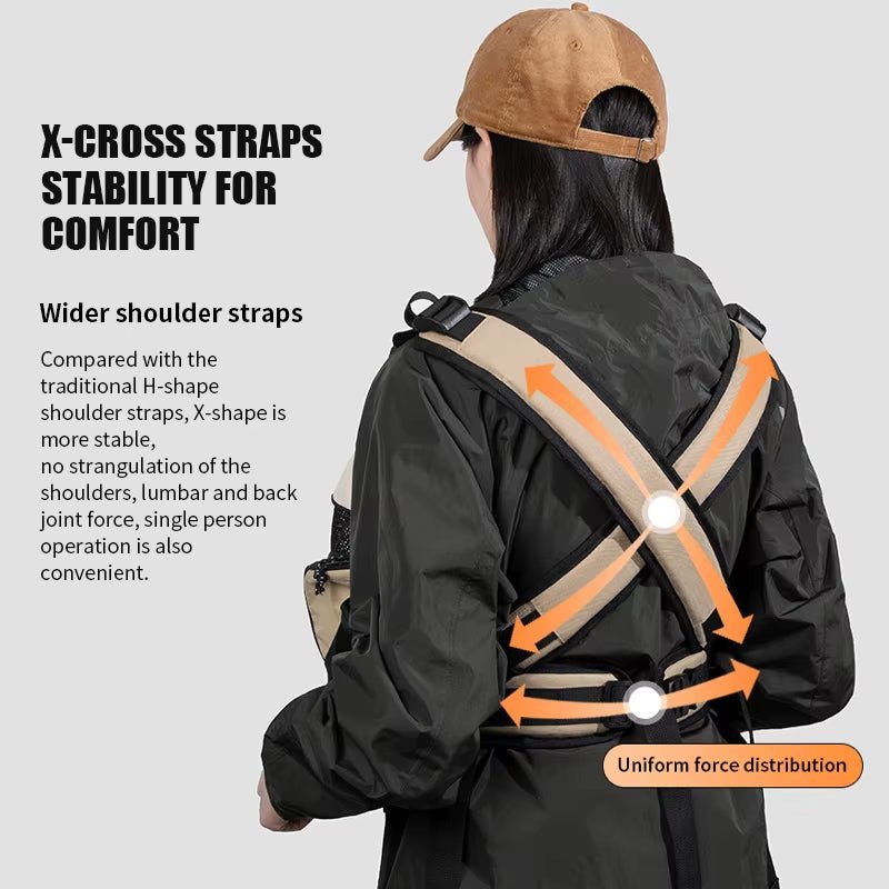Pet Front Carry Chest Backpack – Stylish, Secure & Super Comfortable for Outdoor Adventures - FurrrBabies & More! - 711181254563