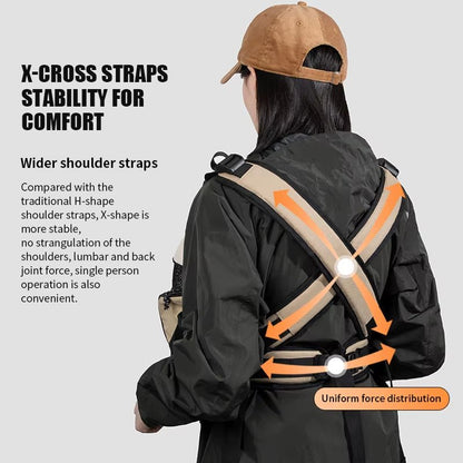 Pet Front Carry Chest Backpack – Stylish, Secure & Super Comfortable for Outdoor Adventures - FurrrBabies & More! - 711181254563