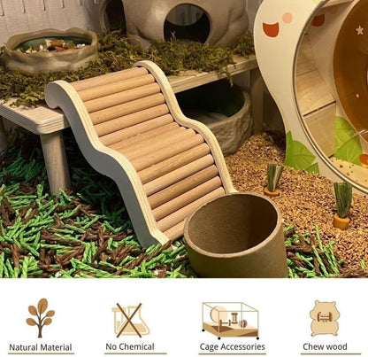 Pet Haven Wooden Hamster Cage Set - FurrrBabies & More! - Small Pet