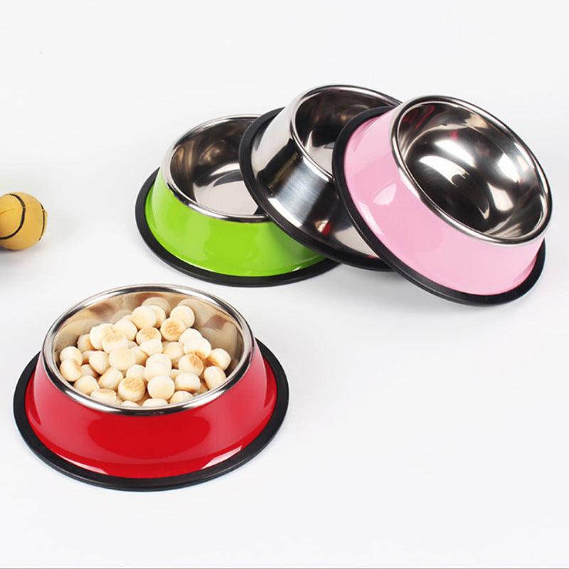 Pet Paradise Dual - Use Stainless Steel Pet Bowl - FurrrBabies & More! - Dog Bowls & Feeders