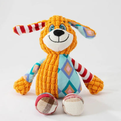Pet Plush Toy Cat Dog Puzzle Toy Cute Animals Bite Resistant Interactive Squeaky Pet Dog Teeth Cleaning Chew Toy Pet Supplies - FurrrBabies & More! - 744759939388