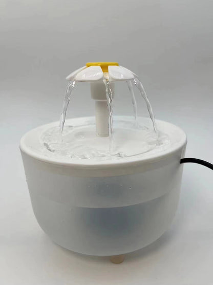 Pets Water Fountain Auto Filter USB Electric Mute Cat Drinker Bowl 1200Ml Recirculate Filtring Drinker for Cats Water Dispenser - FurrrBabies & More! - 1.2L 15 15 9 Cm - 313108566577