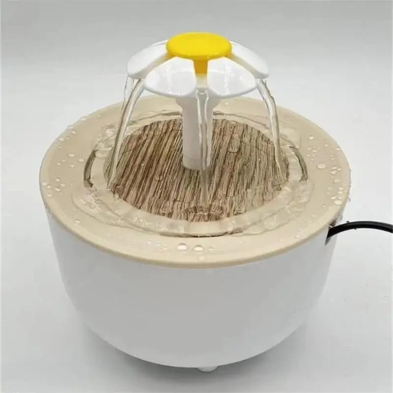 Pets Water Fountain Auto Filter USB Electric Mute Cat Drinker Bowl 1200Ml Recirculate Filtring Drinker for Cats Water Dispenser - FurrrBabies & More! - 1.2L 15 15 9 Cm - 7445034634655