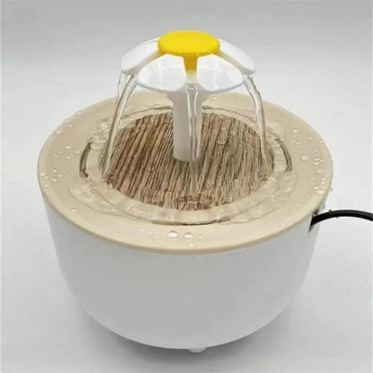 Pets Water Fountain Auto Filter USB Electric Mute Cat Drinker Bowl 1200Ml Recirculate Filtring Drinker for Cats Water Dispenser - FurrrBabies & More! - 1.2L 15 15 9 Cm - 7445034634655