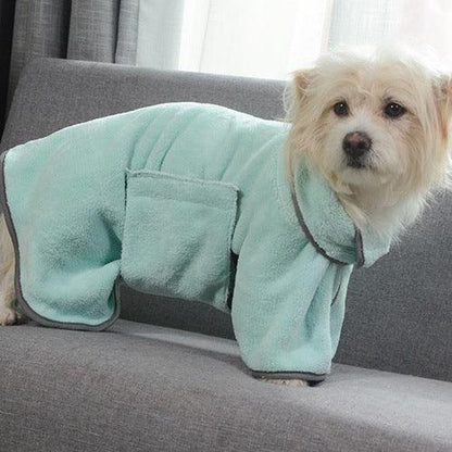 Quick - Drying Pet Absorbent Towel Dog Bathrobe Pet Dog Bath Towel For Dogs Cats Microfiber Absorbent Pet Drying Towel Pet Supplies - FurrrBabies & More! - Dog Grooming Supplies & Accessories