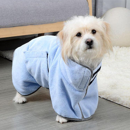 Quick - Drying Pet Absorbent Towel Dog Bathrobe Pet Dog Bath Towel For Dogs Cats Microfiber Absorbent Pet Drying Towel Pet Supplies - FurrrBabies & More! - Dog Grooming Supplies & Accessories