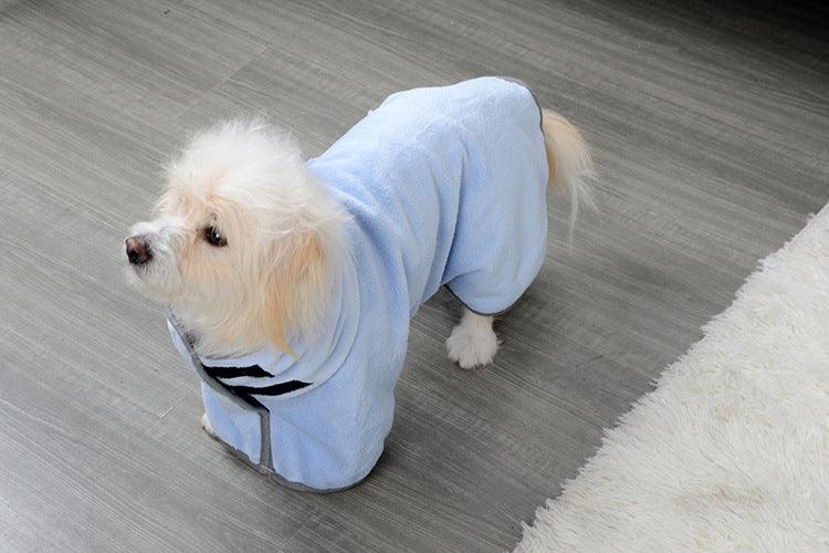 Quick - Drying Pet Absorbent Towel Dog Bathrobe Pet Dog Bath Towel For Dogs Cats Microfiber Absorbent Pet Drying Towel Pet Supplies - FurrrBabies & More! - Dog Grooming Supplies & Accessories