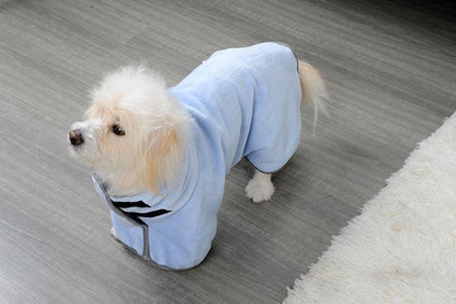 Quick - Drying Pet Absorbent Towel Dog Bathrobe Pet Dog Bath Towel For Dogs Cats Microfiber Absorbent Pet Drying Towel Pet Supplies - FurrrBabies & More! - Dog Grooming Supplies & Accessories