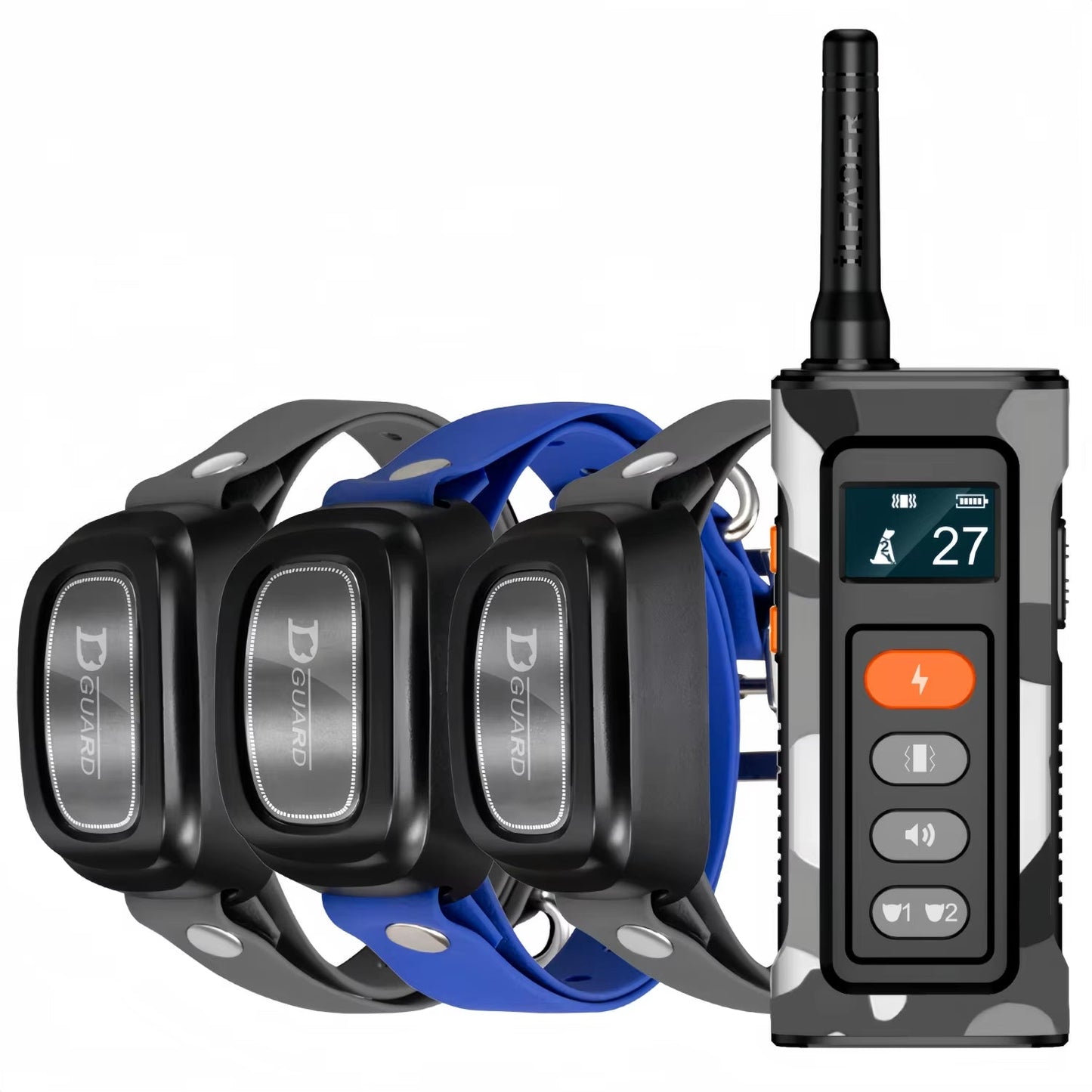 Remote Control Waterproof Pet Behaviorfor 8 - 150Lbs Puppy with Shock Vibration 3300Ft Electric Dog Training Collar for All Dogs - FurrrBabies & More! - 313023189110