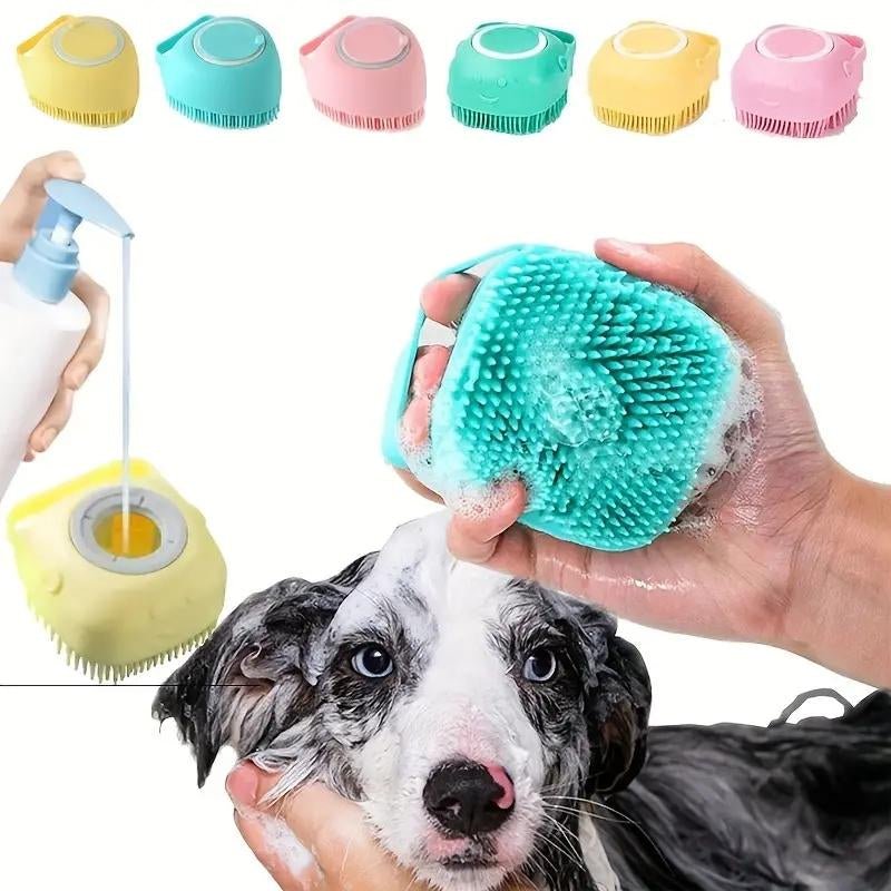 Silicone Pet Grooming Fur Brush - FurrrBabies & More! - 7445017695628