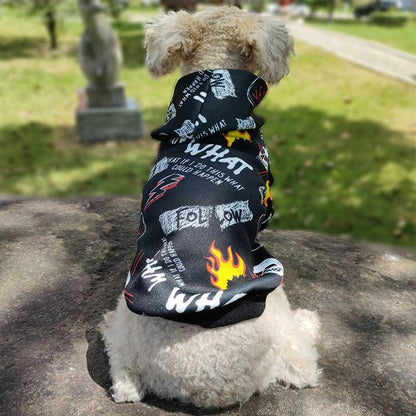 Skull Camo Pet Hoodie: Stylish Two - Legged Outfit For Dogs - FurrrBabies & More! - Dog Clothing & Accessories