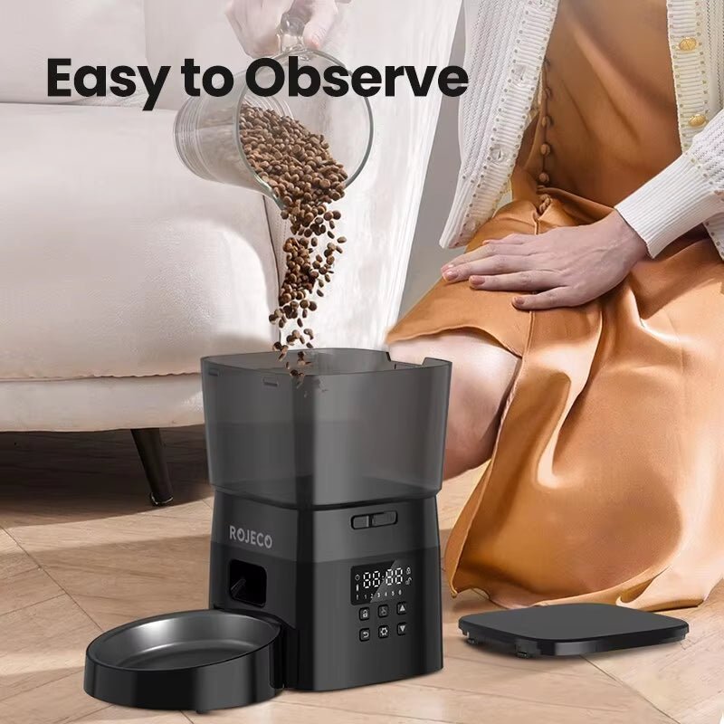 Smart Auto Pet Feeder – Hassle - Free Mealtime, Perfect Portions Every Time - FurrrBabies & More! - 313103739747
