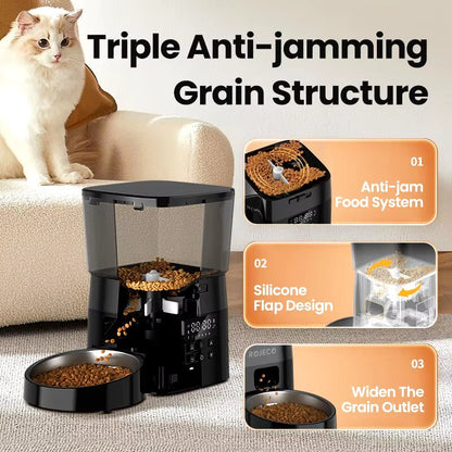 Smart Auto Pet Feeder – Hassle - Free Mealtime, Perfect Portions Every Time - FurrrBabies & More! - 313103739747