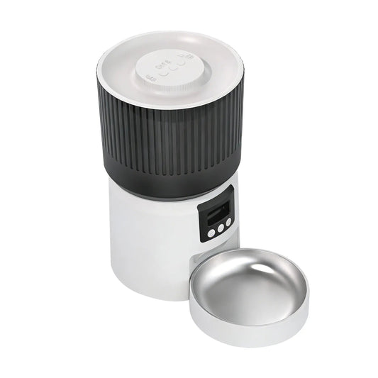 Smart Automatic Pet Feeder with Dual Voice Interaction, Camera, and Smart App Control - FurrrBabies & More! - 7445027451429