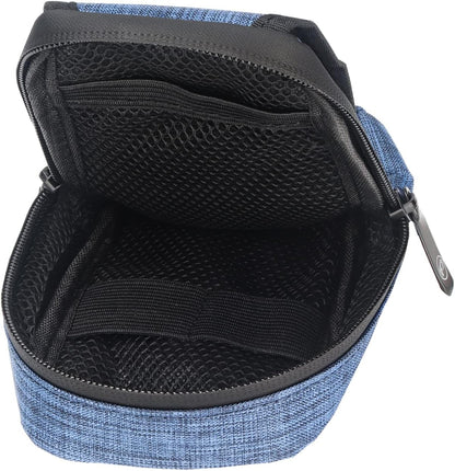 Smell Proof Bag, Odor Proof Pouch Mini Crossbody Bags for Travel Storage(Bright Blue) - FurrrBabies & More! - 726084165007