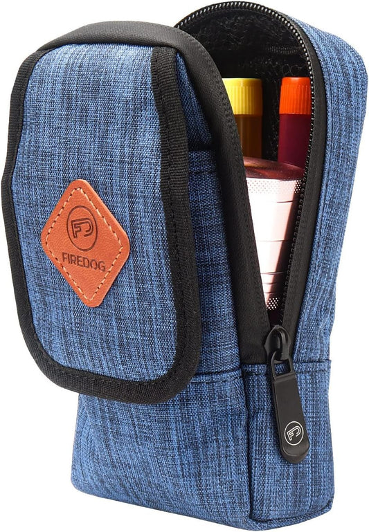 Smell Proof Bag, Odor Proof Pouch Mini Crossbody Bags for Travel Storage(Bright Blue) - FurrrBabies & More! - 726084165007