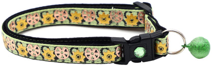 Steampunk Gears Breakaway Cat Collar - FurrrBabies & More! - Green - Cat Collar