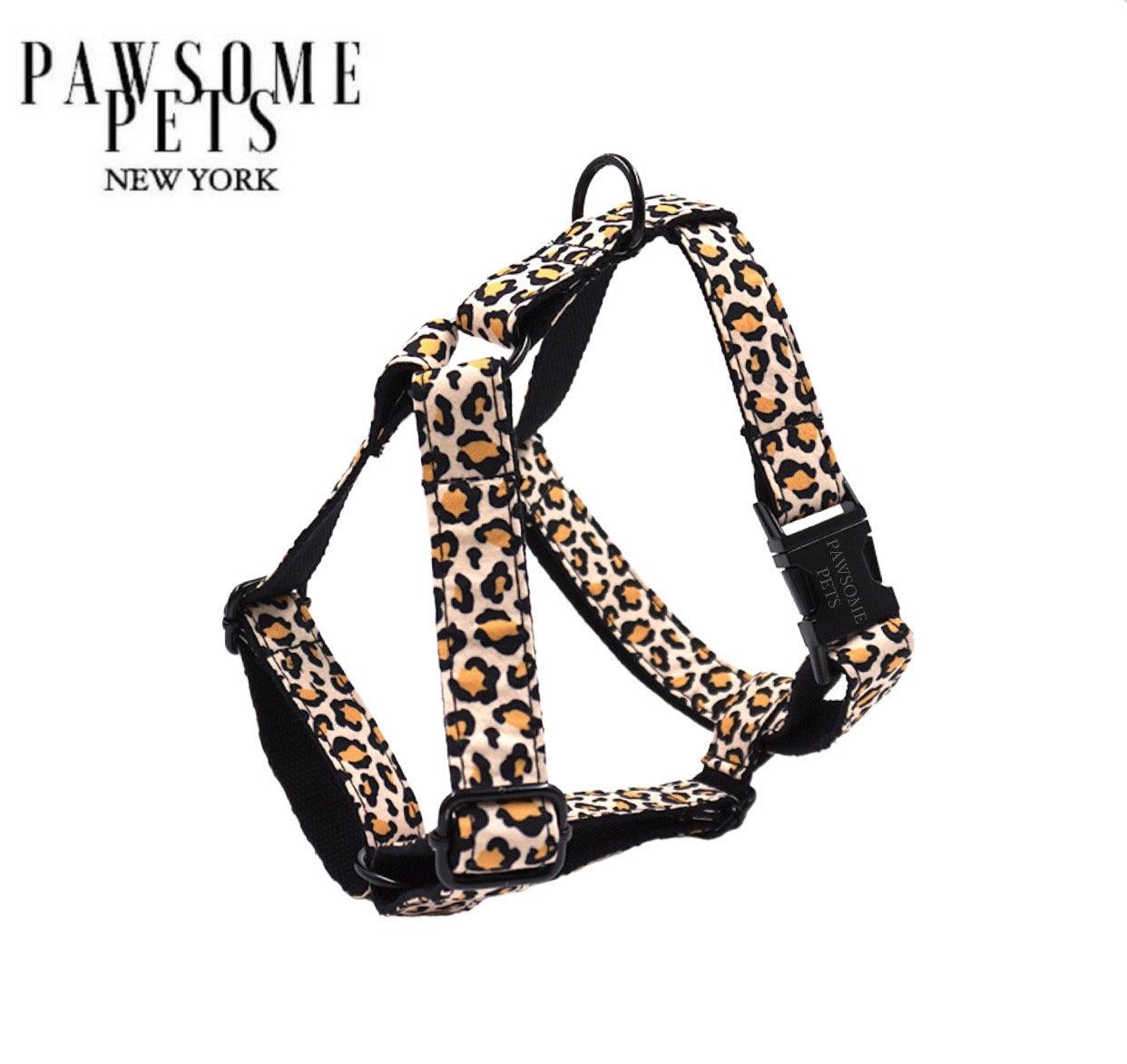 STEP IN HARNESS - LEOPARD - FurrrBabies & More! - rope leash