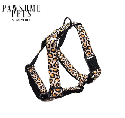 STEP IN HARNESS - LEOPARD - FurrrBabies & More! - rope leash