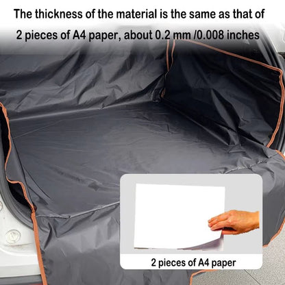 SUV Cargo Liner - Waterproof Trunk Seat Cover for Back Cargo Area, Universal Fit - FurrrBabies & More! - 7445005354384