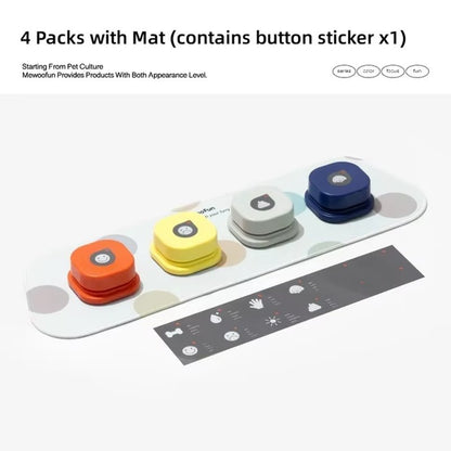 TalkiPaws Smart Button Set – Teach Your Pet to Speak with a Paw - FurrrBabies & More! - 744110225839