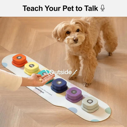 TalkiPaws Smart Button Set – Teach Your Pet to Speak with a Paw - FurrrBabies & More! - 313037589593
